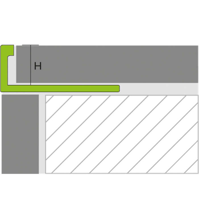 PROFLOOR ALU ANOD. 6MM/2.5MM PROFLOOR ALU ANOD. 6MM/2.5MM