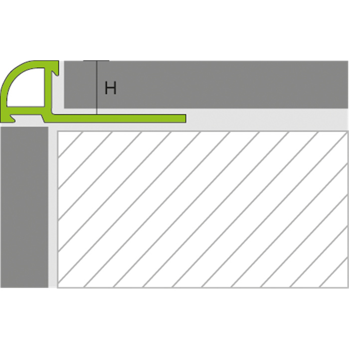 PROROUND PVC BLANC 10MM/2.5M PROROUND PVC BLANC 10MM/2.5M