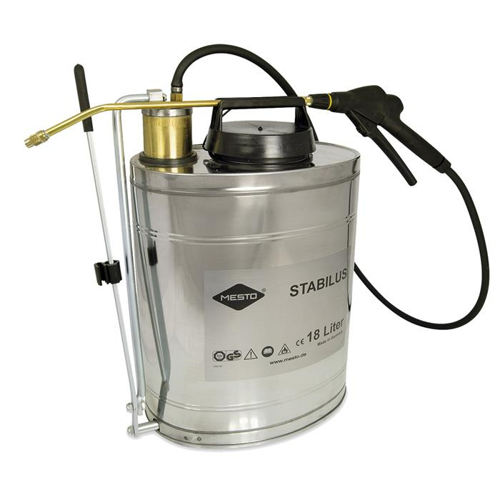 PULVÉRISATEUR À DOS STABILUS MAX. 18 L - 6 BAR - INOXYDABLE PULVÉRISATEUR À DOS STABILUS MAX. 18 L - 6 BAR - INOXYDABLE