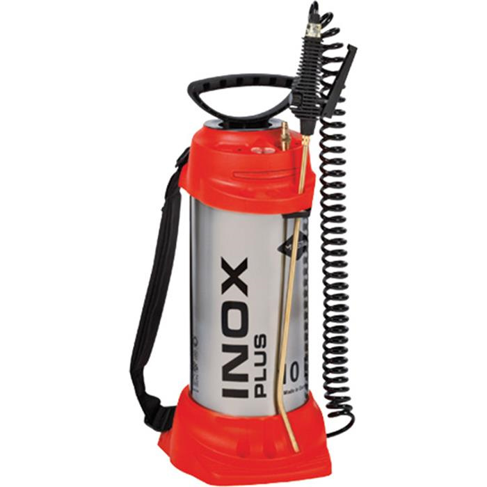PULVÉRISATEUR HAUTE PRESSION INOX PLUS, AVEC SOUPAPE DE REMPLISSAGE 10 L - 6 BAR - INOXYDABLE PULVÉRISATEUR HAUTE PRESSION INOX PLUS, AVEC SOUPAPE DE REMPLISSAGE 10 L - 6 BAR - INOXYDABLE