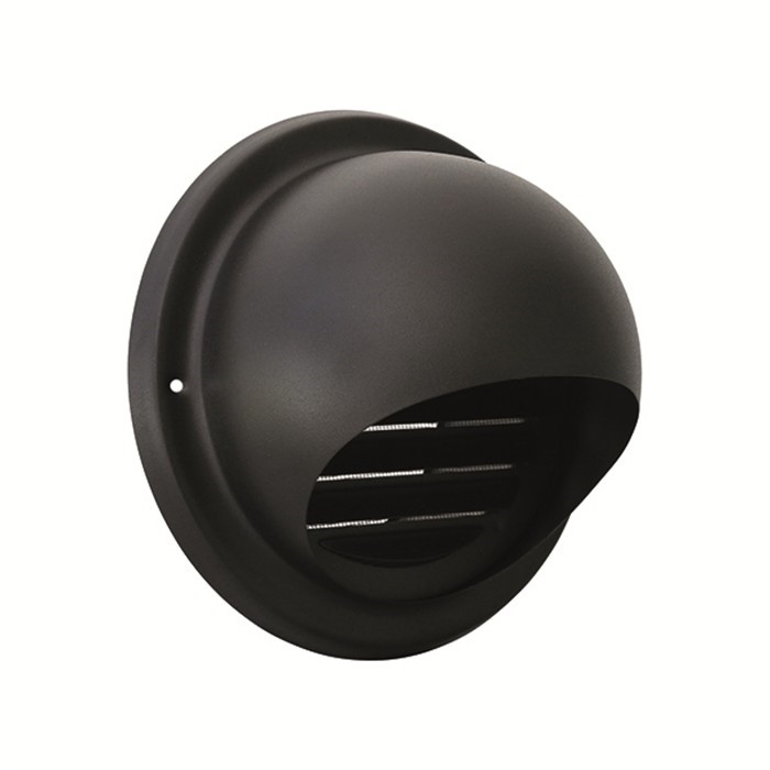 RENSON 638 GRILLE D'AÉRATION RONDE DIA 100 INOX NOIRE RENSON 638 GRILLE D'AÉRATION RONDE DIA 100 INOX NOIRE