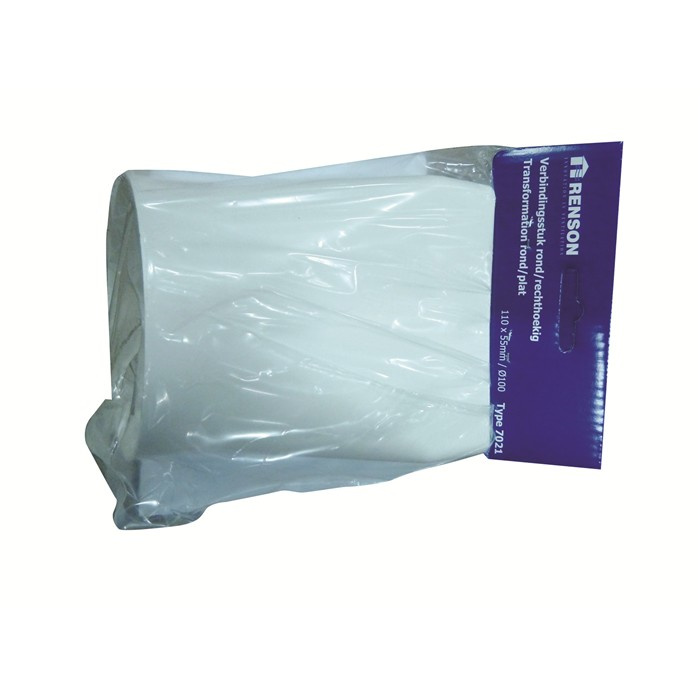 RENSON 7021 RACCORD PLAT/ROND 204X60 RENSON 7021 RACCORD PLAT/ROND 204X60