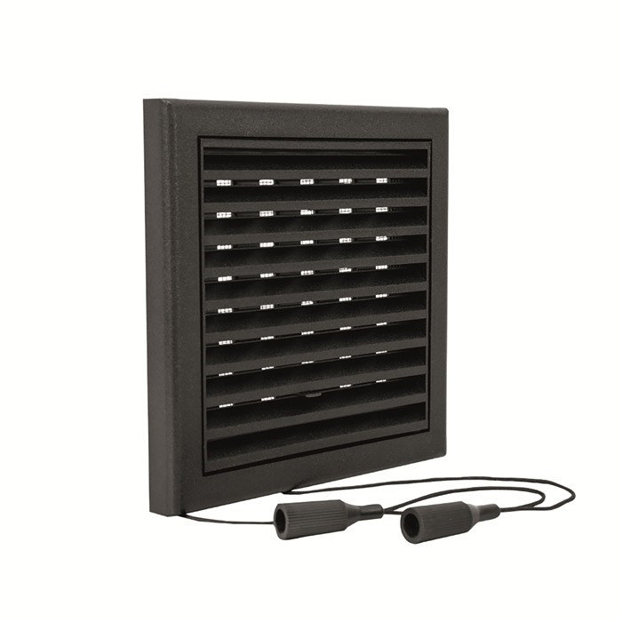 RENSON 732 PVC 154X154 STR 9005 RENSON 732 PVC 154X154 STR 9005