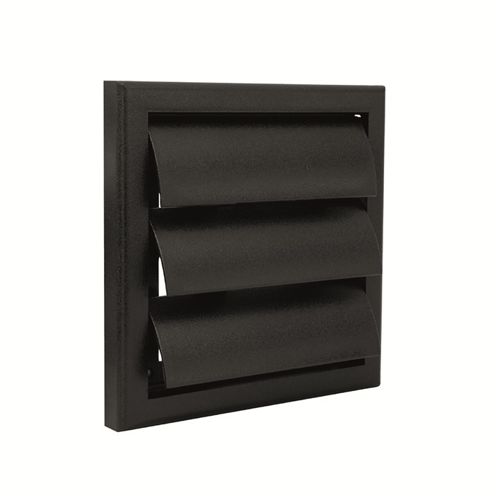 RENSON 733 PVC 187X187 STR 9005 RENSON 733 PVC 187X187 STR 9005