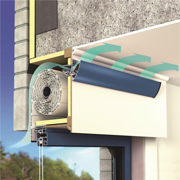 RENSON TRANSIVENT 700MM RAL 9010 RENSON TRANSIVENT 700MM RAL 9010