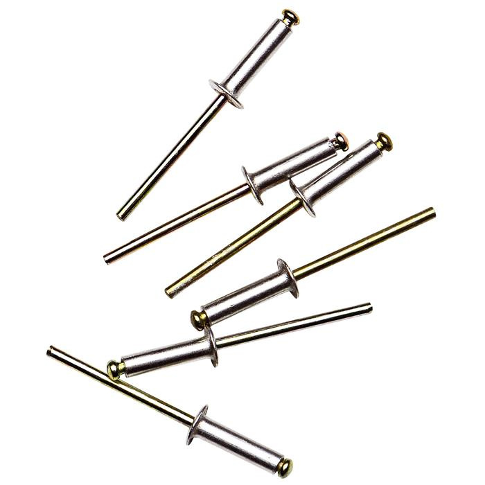 RIVETS EN ALUMINIUM - 4 X 6 MM - PAR 125 ST RIVETS EN ALUMINIUM - 4 X 6 MM - PAR 125 ST