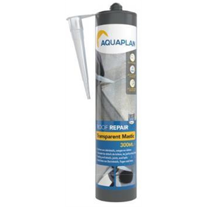 ROOF REPAIR TRANSPARENT MASTIC 300ML ROOF REPAIR TRANSPARENT MASTIC 300ML