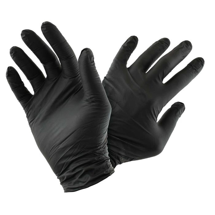 SECURX NITRILE NOIR - TAILLE 10 / 4,5 G / PRIX PAR 100 PCS. SECURX NITRILE NOIR - TAILLE 10 / 4,5 G / PRIX PAR 100 PCS.