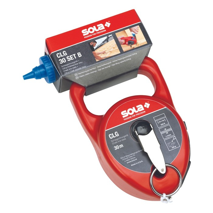 SOLA CORDEAU TRACEUR SET CLG30 + POUDRE BLEUE SOLA CORDEAU TRACEUR SET CLG30 + POUDRE BLEUE