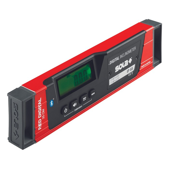 SOLA NIVEAU À BULLE ÉLECTRONIQUE RED 25 DIGITAL SOLA NIVEAU À BULLE ÉLECTRONIQUE RED 25 DIGITAL