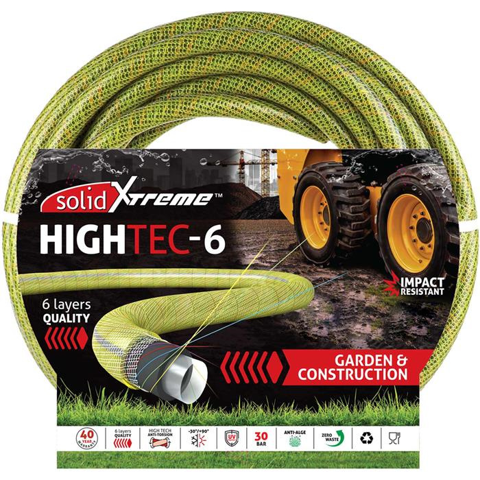 SOLID XTREME - HIGHTEC-6 (5/8") DIAM. 15 MM X 50 M - TUYAU À EAU (EX GF 80007075) SOLID XTREME - HIGHTEC-6 (5/8") DIAM. 15 MM X 50 M - TUYAU À EAU (EX GF 80007075)