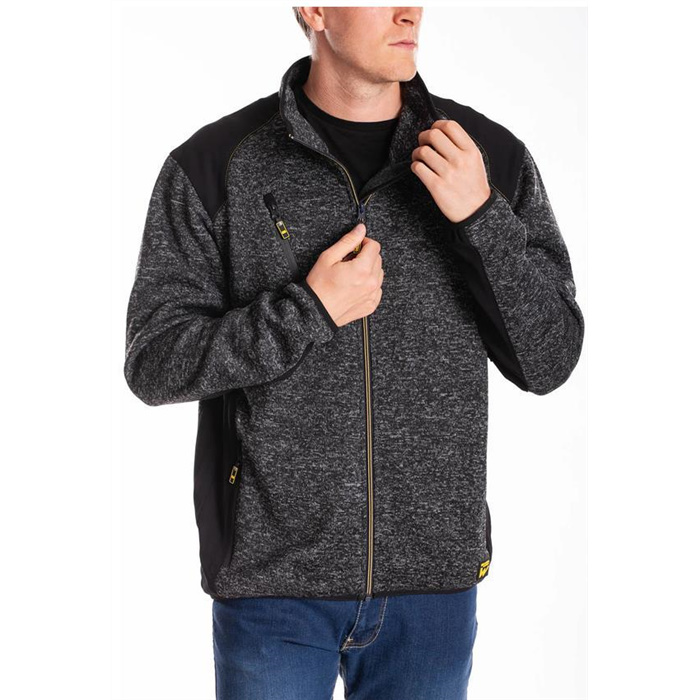 SWEAT ZIPPE A COL MONTANT COULEUR GRIS S SWEAT ZIPPE A COL MONTANT COULEUR GRIS S