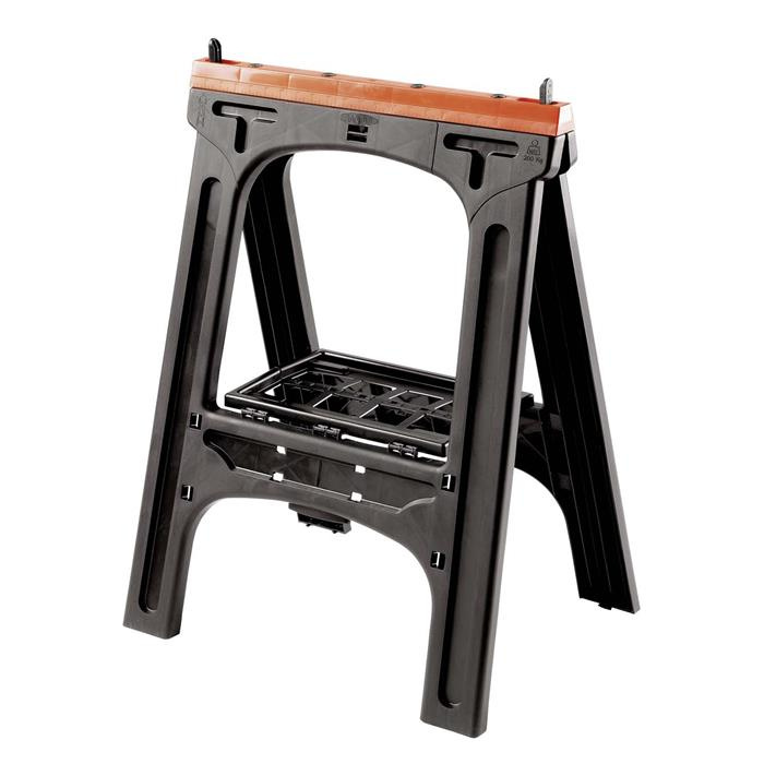 TRÉTEAU EN PVC H=80 CM X B=60 CM - PAR PAIRE TRÉTEAU EN PVC H=80 CM X B=60 CM - PAR PAIRE