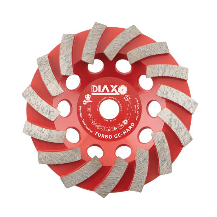 TURBO GC-HARD - 180 X 22,2 MM - PREMIUM CONSTRUCTION TURBO GC-HARD - 180 X 22,2 MM - PREMIUM CONSTRUCTION