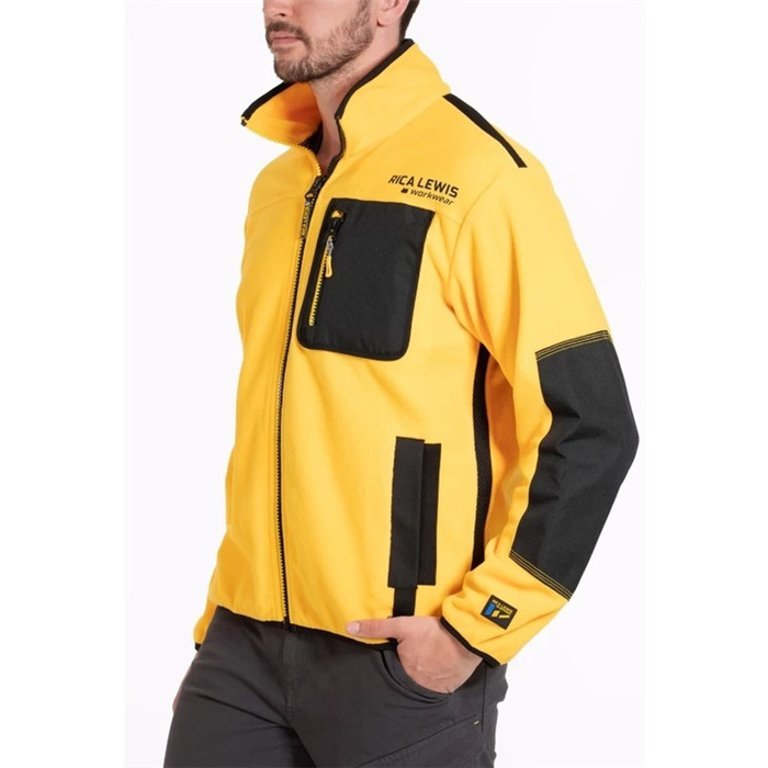 VESTE POLAIRE MICRO AEREE WAFT - JAUNE - L VESTE POLAIRE MICRO AEREE WAFT - JAUNE - L