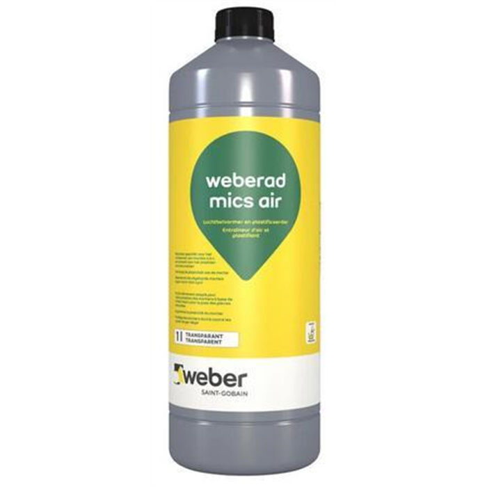 WEBERAD MICS AIR INCOLORÉ 12 X 1 L WEBERAD MICS AIR INCOLORÉ 12 X 1 L