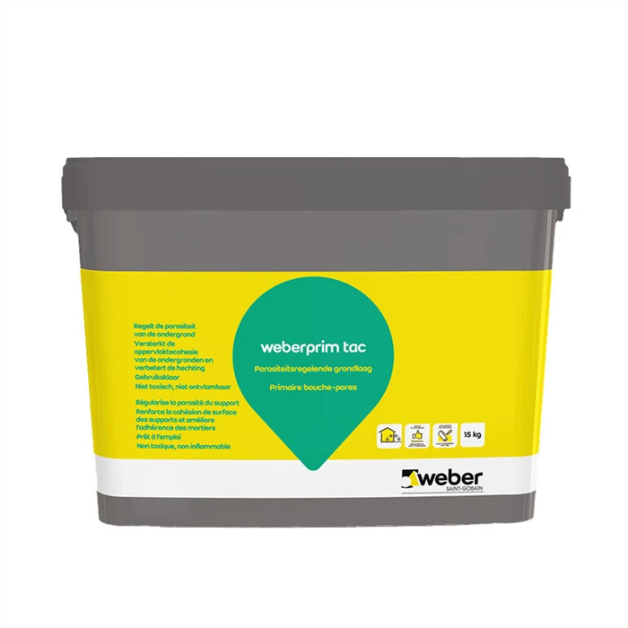 WEBERPRIM TAC VERT CLAIR 5 KG WEBERPRIM TAC VERT CLAIR 5 KG